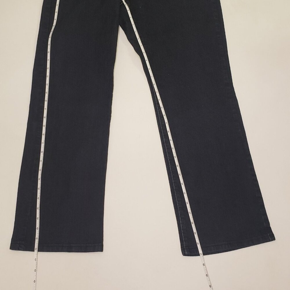 ASHLEY STEWART Denim Jeans Women's Size 14 Dark Blue Wash Citycore Dark Academia - Picture 7 of 16